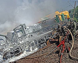 Прокуратура має версії вибуху фосфорних цистерн Прокуратура має версії вибуху фосфорних цистерн