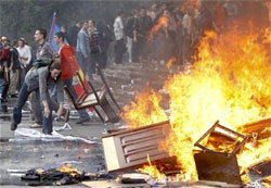 Хроніка Майдану в Кишиневі Хроніка Майдану в Кишиневі