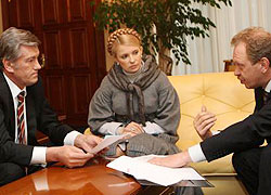 Дубина чемно заперечив Президенту Ющенку Дубина чемно заперечив Президенту Ющенку