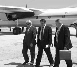 Ігор Монтрезор під час поїздки у АР Крим