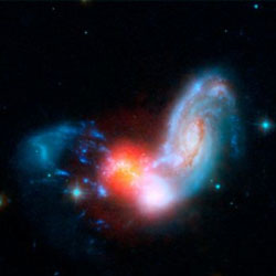 Вчені побачили, як може загинути наша галактика Вчені побачили, як може загинути наша галактика