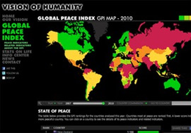 Наймиролюбнішою країною визнали Нову Зеландію. Росія - сьома з кінця Наймиролюбнішою країною визнали Нову Зеландію. Росія - сьома з кінця