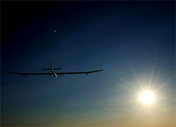 “Сонячний імпульс” у польоті