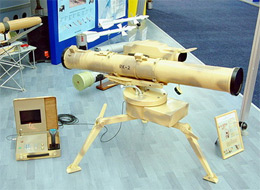 Комплекс може пропалити броню товщиною 800 мм. Фото з сайту milkavkaz.net