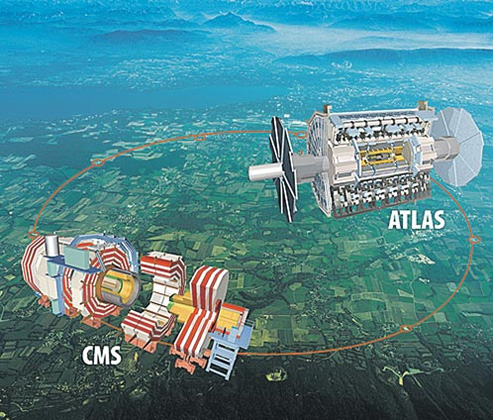 Детектори, за допомогою яких вчені розраховували впіймати бозон Хіггса. Фото: CERN Детектори, за допомогою яких вчені розраховували впіймати бозон Хіггса. Фото: CERN