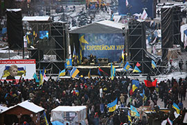 Глава європейської дипломатії Кетрін Ештон прийшла на Майдан Глава європейської дипломатії Кетрін Ештон прийшла на Майдан