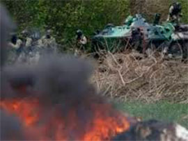 На Луганщині більше 4 годин триває бій з російськими диверсантами На Луганщині більше 4 годин триває бій з російськими диверсантами