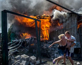 Кривава пропаганда. Бойовики розстріляли мешканців станиці, щоб звинуватити українських військових Кривава пропаганда. Бойовики розстріляли мешканців станиці, щоб звинуватити українських військових