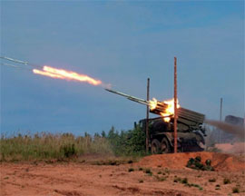 Бойовики вночі активно застосовували артилерію. Серед українських військових втрат немає Бойовики вночі активно застосовували артилерію. Серед українських військових втрат немає