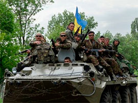 Українські військові вибили російських терористів з Новосвітлівки Українські військові вибили російських терористів з Новосвітлівки