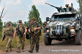 РНБО: за кількістю обстрілів – це фактично ведення бойових дій