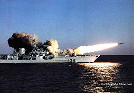 Росія застосувала проти ворогів Асада крилаті ракети великої дальності Росія застосувала проти ворогів Асада крилаті ракети великої дальності