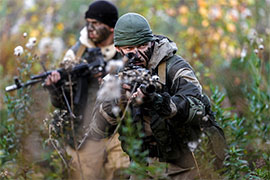 Російські диверсійні групи отримали форму, схожу на українську