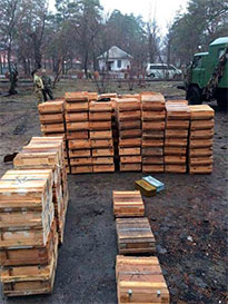 СБУ перехопила арсенал зброї, який вкрали в АТО для продажу
