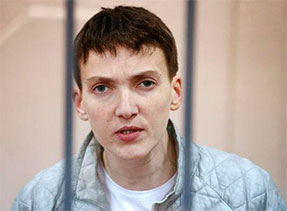 Савченко поновила сухе голодування