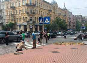 Справа Шеремета. Експерти повторно обстежують місце злочину Справа Шеремета. Експерти повторно обстежують місце злочину