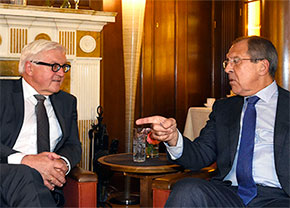 Російській МЗС повідомив про перемовини Лаврова з Штайнмаєром про Україну