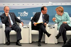 У Китаї Путін проведе окремі зустрічі з Меркель і Олландом щодо України