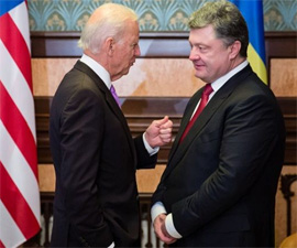 Байден говорив із Порошенком про реформи в енергетичній сфері Байден говорив із Порошенком про реформи в енергетичній сфері