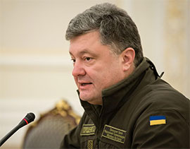 Президент Порошенко перервав візит до Німеччини Президент Порошенко перервав візит до Німеччини