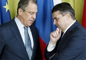 Керівники МЗС Німеччини і Росії Зігмар Габріель і Сєргєй Лавров