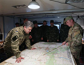 Порошенко дав доручення Генштабу про припинення вогню в зоні АТО Порошенко дав доручення Генштабу про припинення вогню в зоні АТО