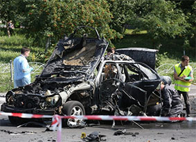 Внаслідок теракту загинув полковник ГУР Внаслідок теракту загинув полковник ГУР
