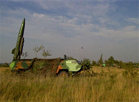 Пускова установка тактичного ракетного комплексу “Точка-У”