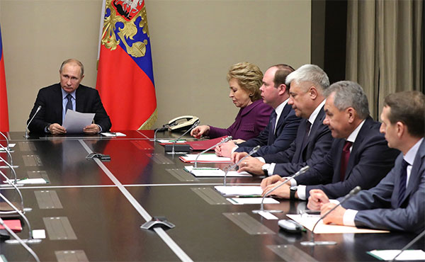 Путін зібрав Радбез з нагоди ухвалення у Києві закону про ОРДЛО