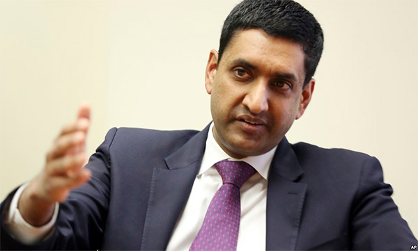 Конгресмен-демократ від штату Каліфорнія Рогіт ’Ро’ Ханна