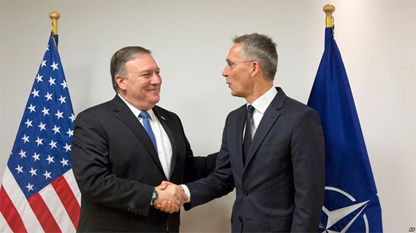 Помпео назвав умови нормалізації стосунків країн НАТО з РФ Помпео назвав умови нормалізації стосунків країн НАТО з РФ