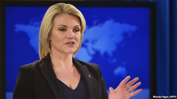 Речниця Держдепартаменту США Гізер Науерт