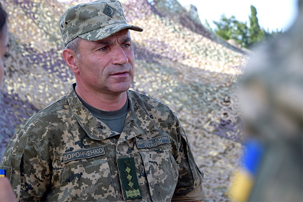 Командувач Військово-Морських Сил ЗС України адмірал Ігор Воронченко