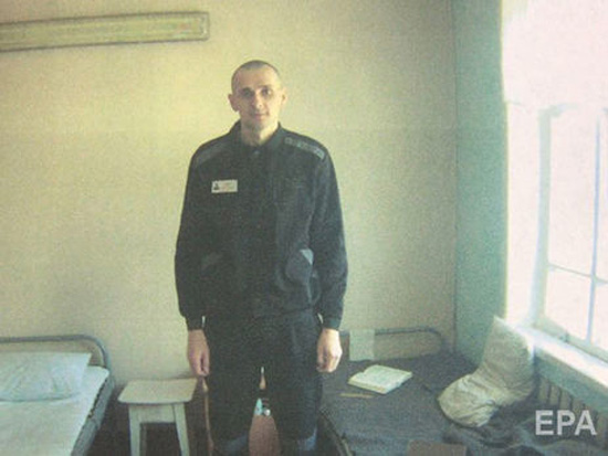 Олег Сенцов у концтаборі