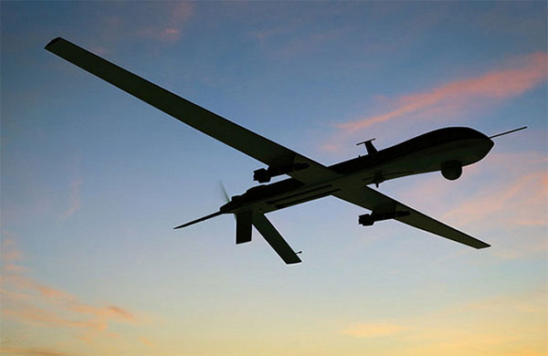 Військові засікли БПЛА біля арсеналу