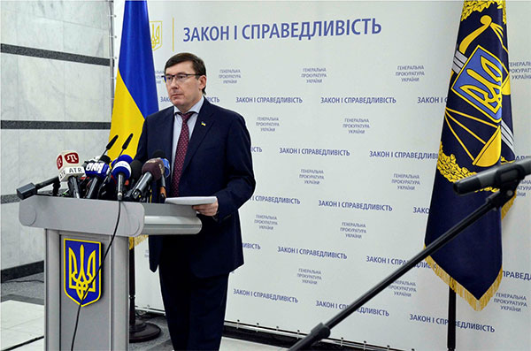 Генпрокурор Луценко повідомив подробиці затримання підозрюваних у спробі підкупу кандидата у Президенти Генпрокурор Луценко повідомив подробиці затримання підозрюваних у спробі підкупу кандидата у Президенти