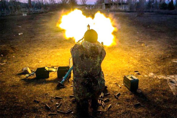 Ситуація на фронті: російські війська гатили з гармат