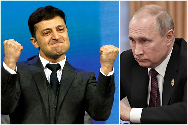 У РФ Зеленський конкурує з Путіним за популярністю у інформаційному полі У РФ Зеленський конкурує з Путіним за популярністю у інформаційному полі