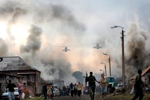 Вторгнення Росії у Грузію стало поверненням традиційної війни до Європи