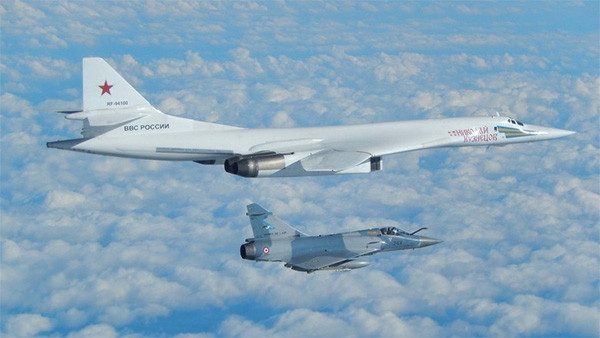 За тиждень винищувачі НАТО 9 разів фіксували польоти військових літаків Росії над Балтикою За тиждень винищувачі НАТО 9 разів фіксували польоти військових літаків Росії над Балтикою