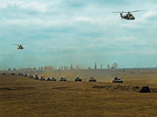 На окупованій території Донбасу розпочалися навчання російської армії