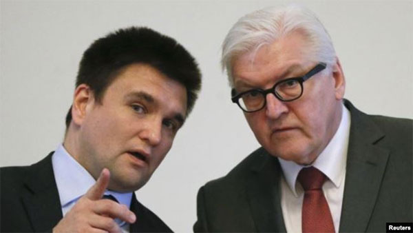 Павло Клімкін і Франк-Вальтер Штайнмаєр