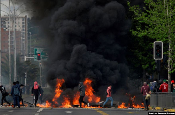 США звинувачують Росію у розпалюванні напруженості в Чилі США звинувачують Росію у розпалюванні напруженості в Чилі