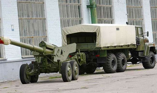 Великокаліберні артилерійські системи росіян знаходяться поблизу лінії фронту