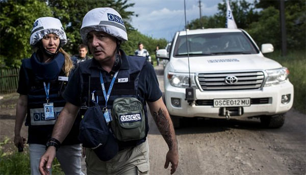 СММ ОБСЄ припинення вогню не зафіксувала