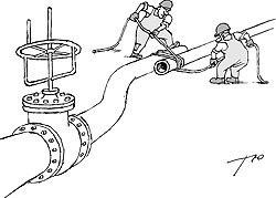 У Кремлі вважають, що Європа жадає дорогого російського газу У Кремлі вважають, що Європа жадає дорогого російського газу