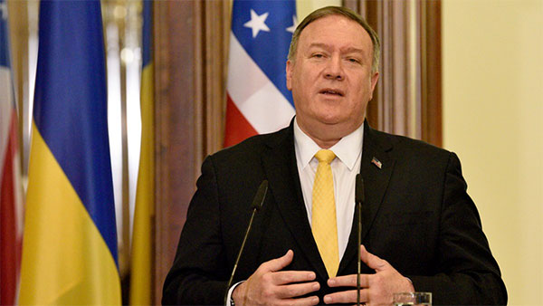 Держсекретар Помпео: “Хотілося б, щоб ми досягли більшого прогресу” в Україні Держсекретар Помпео: “Хотілося б, щоб ми досягли більшого прогресу” в Україні