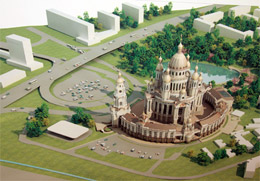 Церковний комплекс площею 22 тис. кв. м буде оснащено за останнім словом містобудівної науки Церковний комплекс площею 22 тис. кв. м буде оснащено за останнім словом містобудівної науки