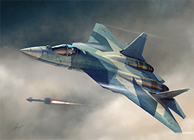 Російський стелс-винищувач ПАК ФА або Т-50